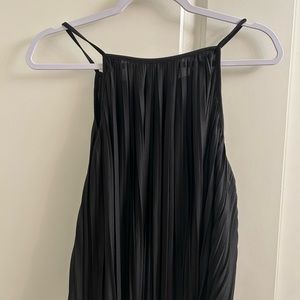 Black Zara Ruffle Top